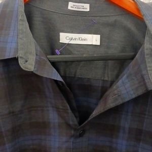 Men's long-sleeved collar size lar